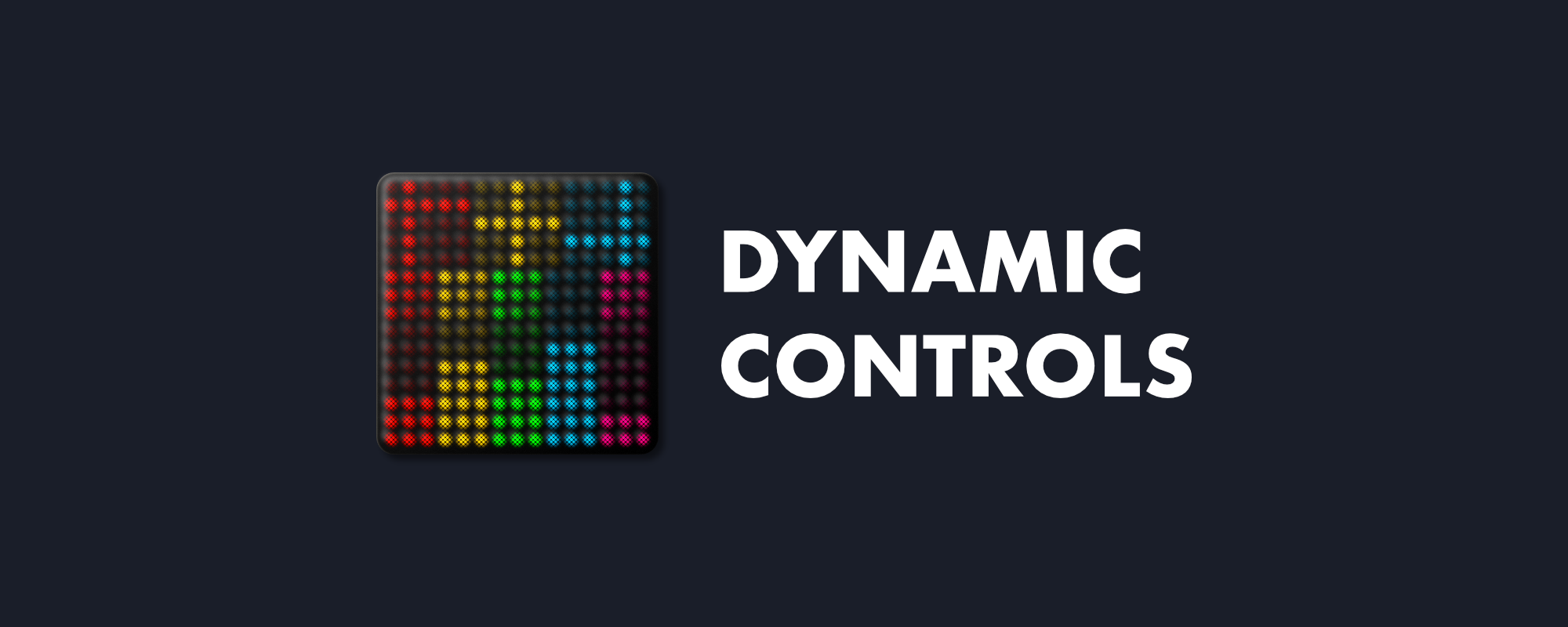 Dynamic Controls app for ROLI Lightpad Block